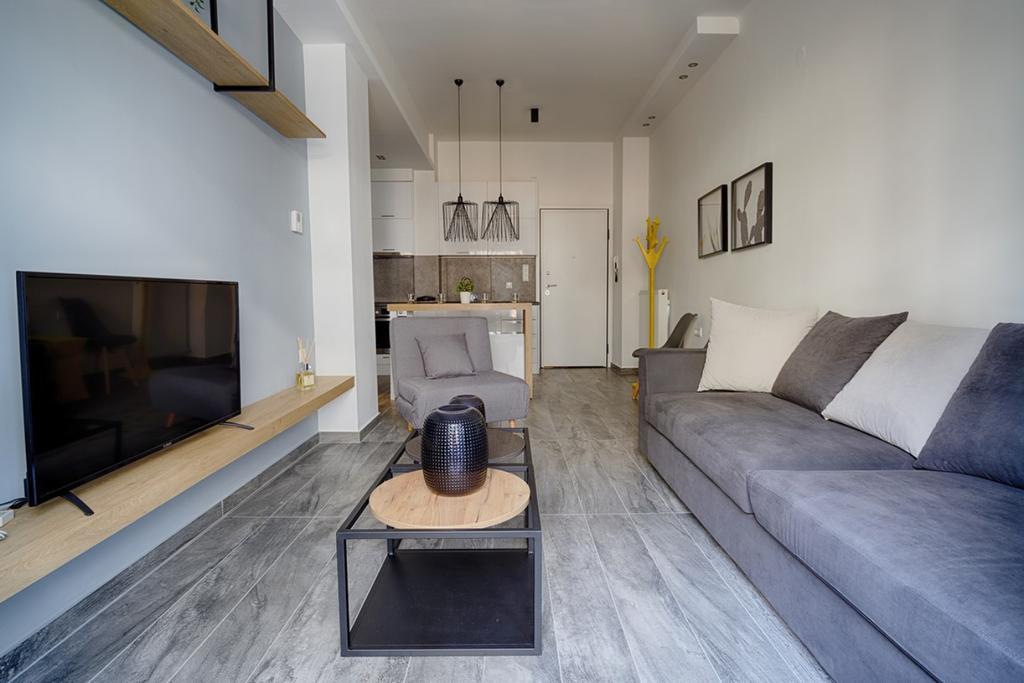 Alpinia N Lotus Apts. Tesalonika Bagian luar foto