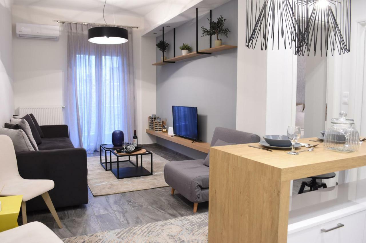 Alpinia N Lotus Apts. Tesalonika Bagian luar foto